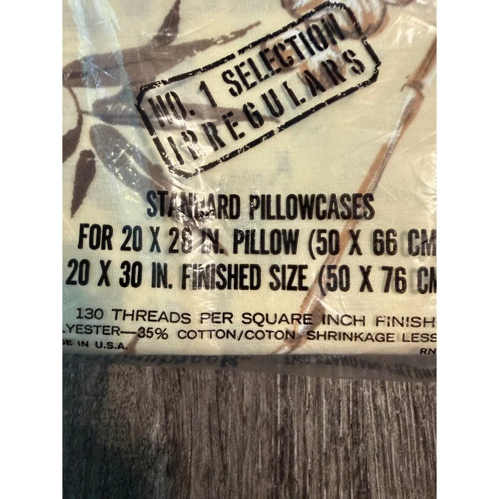 Vintage Meadowbrook Luxury Muslin Standard Pillowcases 2pk Floral Bamboo